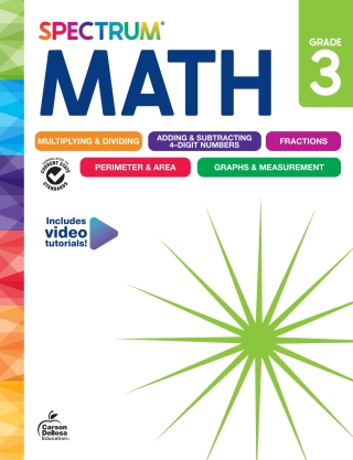 Cover image: Spectrum Math, Grade 3 9781483872292