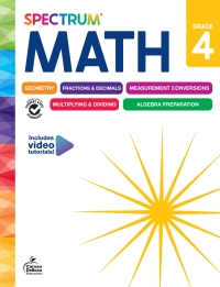 Cover image: Spectrum Math, Grade 4 9781483872308