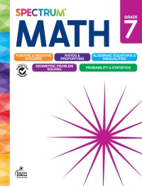 Cover image: Spectrum Math, Grade 7 9781483871509