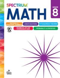 Cover image: Spectrum Math, Grade 8 9781483871516