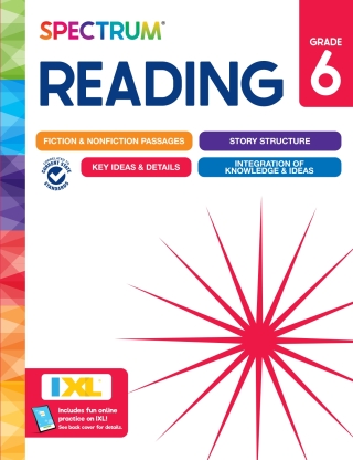 Cover image: Spectrum Reading, Grade 6 9781483874784