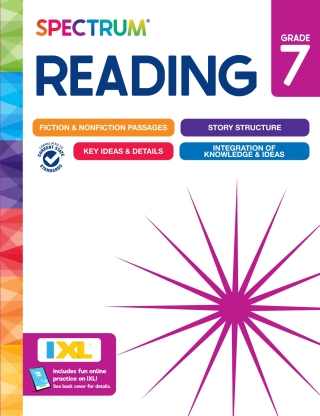 Cover image: Spectrum Reading, Grade 7 9781483874791