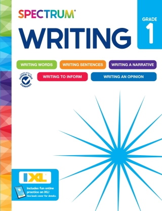 Imagen de portada: Spectrum Writing, Grade 1 9781483878157