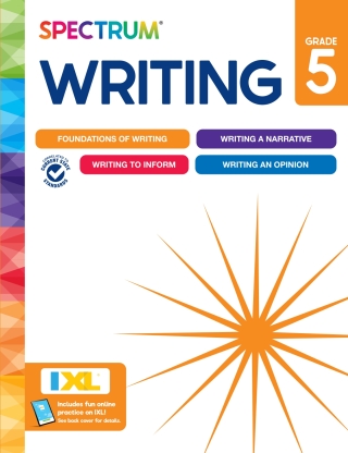 Imagen de portada: Spectrum Writing, Grade 5 9781483878195