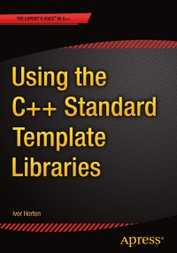 صورة الغلاف: Using the C   Standard Template Libraries 9781484200056