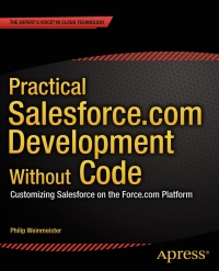 Imagen de portada: Practical Salesforce.com Development Without Code 9781484200988