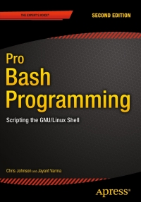 Cover image: Pro Bash Programming 2nd edition 9781484201220