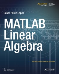 صورة الغلاف: MATLAB Linear Algebra 9781484203231