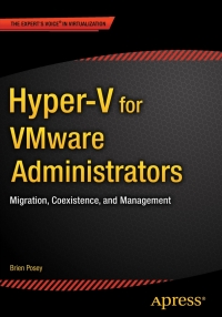 Imagen de portada: Hyper-V for VMware Administrators 9781484203804