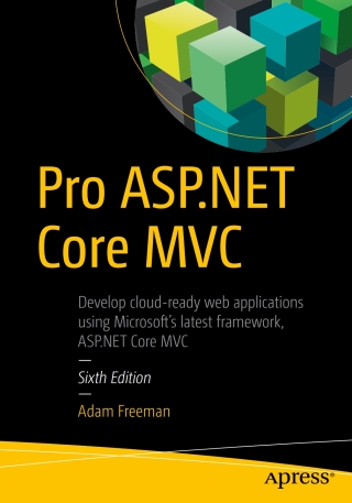 Cover image: Pro ASP.NET Core MVC 6th edition 9781484203989