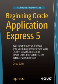 Imagen de portada: Beginning Oracle Application Express 5 3rd edition 9781484204672