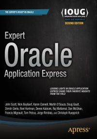 表紙画像: Expert Oracle Application Express 2nd edition 9781484204856