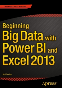 Cover image: Beginning Big Data with Power BI and Excel 2013 9781484205303