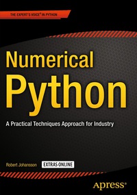 表紙画像: Numerical Python 9781484205549