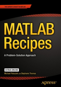 Imagen de portada: MATLAB Recipes 9781484205600