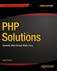 Titelbild: PHP Solutions 3rd edition 9781484206362