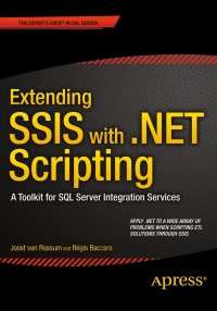 Cover image: Extending SSIS with .NET Scripting 9781484206393