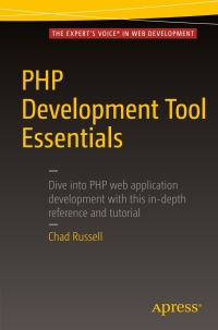 Imagen de portada: PHP Development Tool Essentials 9781484206843