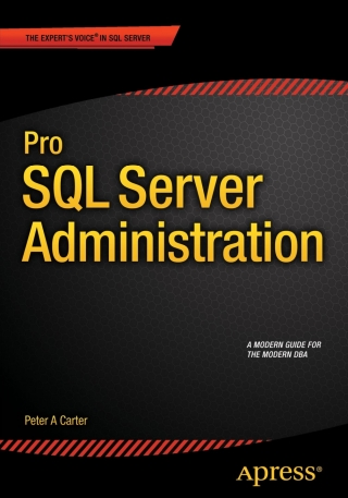 Cover image: Pro SQL Server Administration 9781484207116