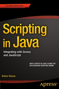 Imagen de portada: Scripting in Java 9781484207147