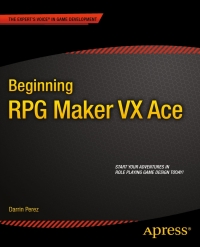 Cover image: Beginning RPG Maker VX Ace 9781484207857