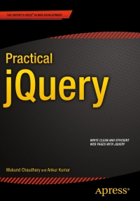 Immagine di copertina: Practical jQuery 9781484207888