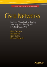 表紙画像: Cisco Networks 9781484208601