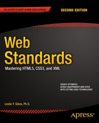 Titelbild: Web Standards 2nd edition 9781484208847