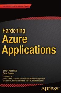Immagine di copertina: Hardening Azure Applications 9781484209233