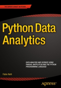 Imagen de portada: Python Data Analytics 9781484209592
