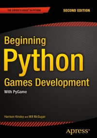 Imagen de portada: Beginning Python Games Development 2nd edition 9781484209714