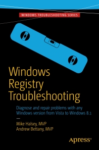 Cover image: Windows Registry Troubleshooting 9781484209936