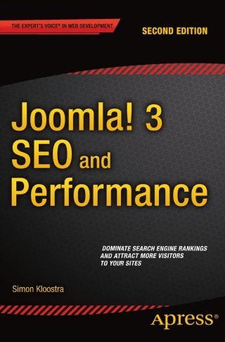 Cover image: Joomla! 3 SEO and Performance 9781484211250