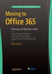 Cover image: Moving to Office 365 9781484211984