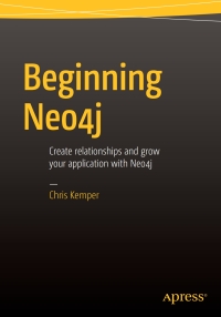 Imagen de portada: Beginning Neo4j 9781484212288