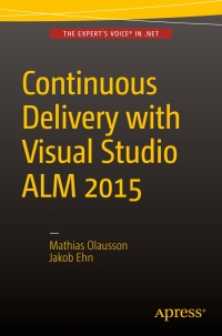 Omslagafbeelding: Continuous Delivery with Visual Studio ALM  2015 9781484212738