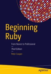 Cover image: Beginning Ruby 3rd edition 9781484212790