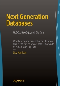 Immagine di copertina: Next Generation Databases 9781484213308
