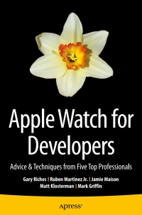 Omslagafbeelding: Apple Watch for Developers 9781484213391
