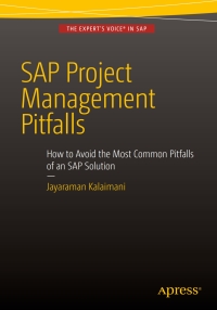 Cover image: SAP Project Management Pitfalls 9781484213902