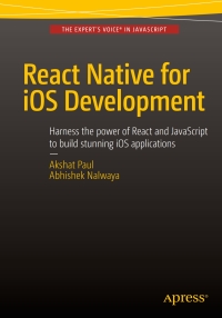 Immagine di copertina: React Native for iOS Development 9781484213964