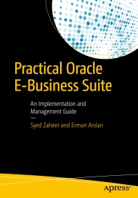 Imagen de portada: Practical Oracle E-Business Suite 9781484214237