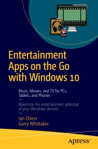 Omslagafbeelding: Entertainment Apps on the Go with Windows 10 9781484214749