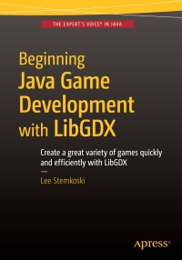 Omslagafbeelding: Beginning Java Game Development with LibGDX 9781484215012