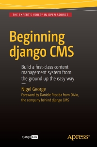Cover image: Beginning Django CMS 9781484216705