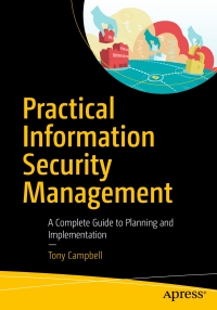 Cover image: Practical Information Security Management 9781484216842