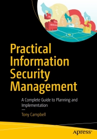 Titelbild: Practical Information Security Management 9781484216842