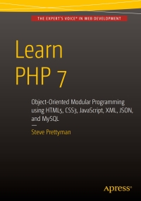 Cover image: Learn PHP 7 9781484217290