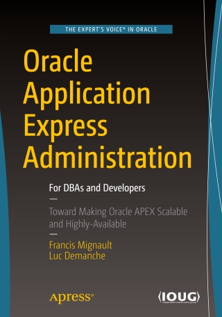 Imagen de portada: Oracle Application Express Administration 9781484219577