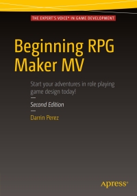 Omslagafbeelding: Beginning RPG Maker MV 2nd edition 9781484219669